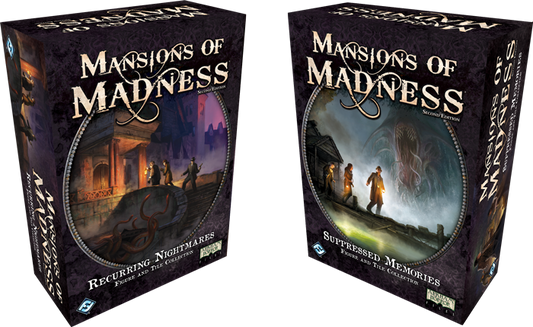 Mansions of Madness 2nd edition out of print expansion reconstruction