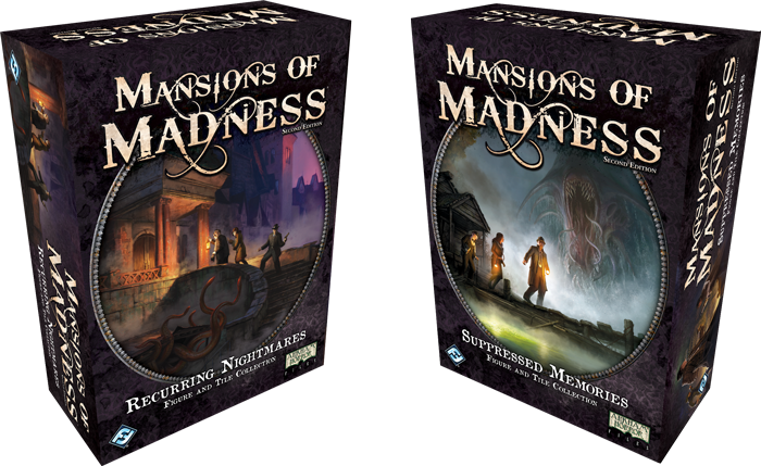 Mansions of Madness 2nd edition out of print expansion reconstruction