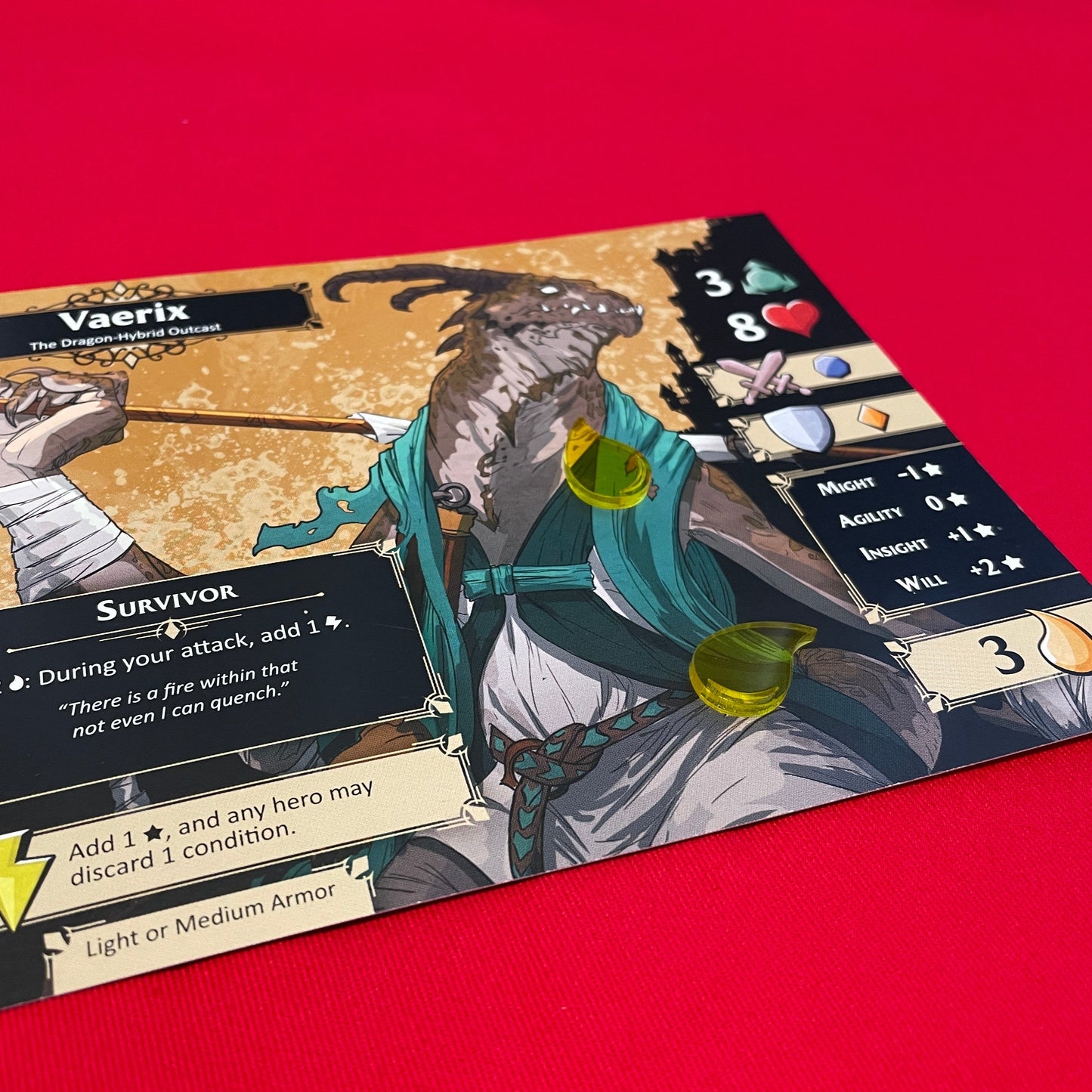 Descent Fatigue tokens