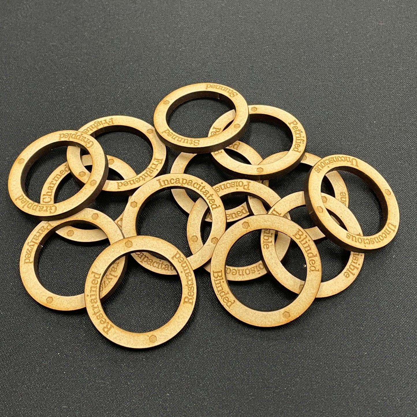D&D Condition Rings MDF