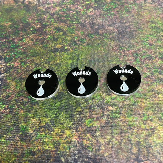 Tabletop Gaming Wound Markers
