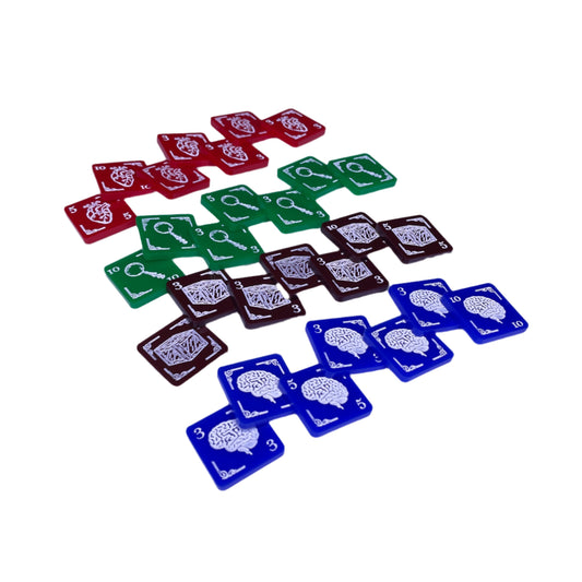 Acrylic Arkham Horror the card game LCG acrylic tokens Single Investigator Pack
