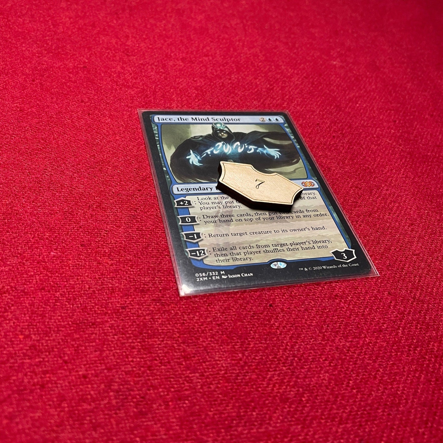 Wooden Magic the gathering MTG Loyalty Counters