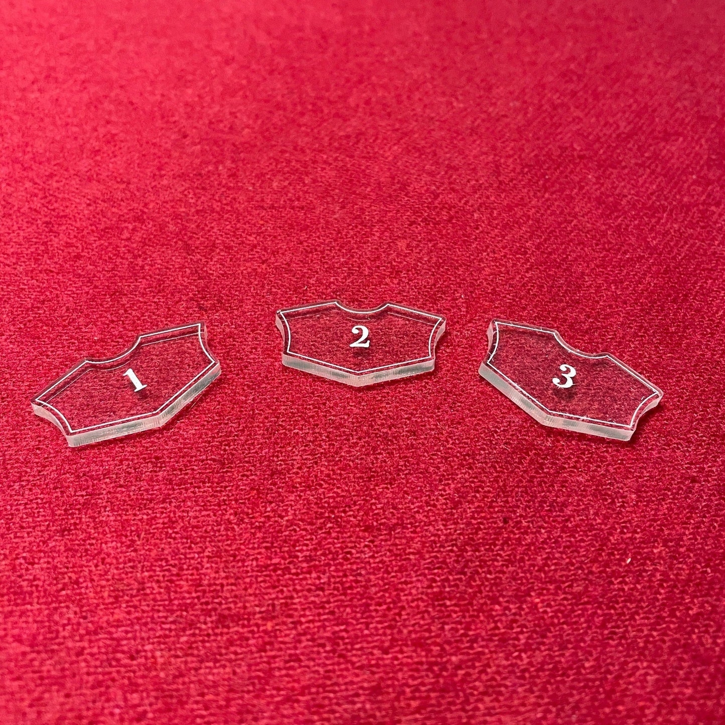 Acrylic Magic the gathering MTG loyalty counters