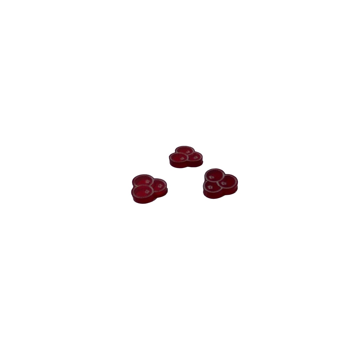 Wingspan acrylic food tokens set
