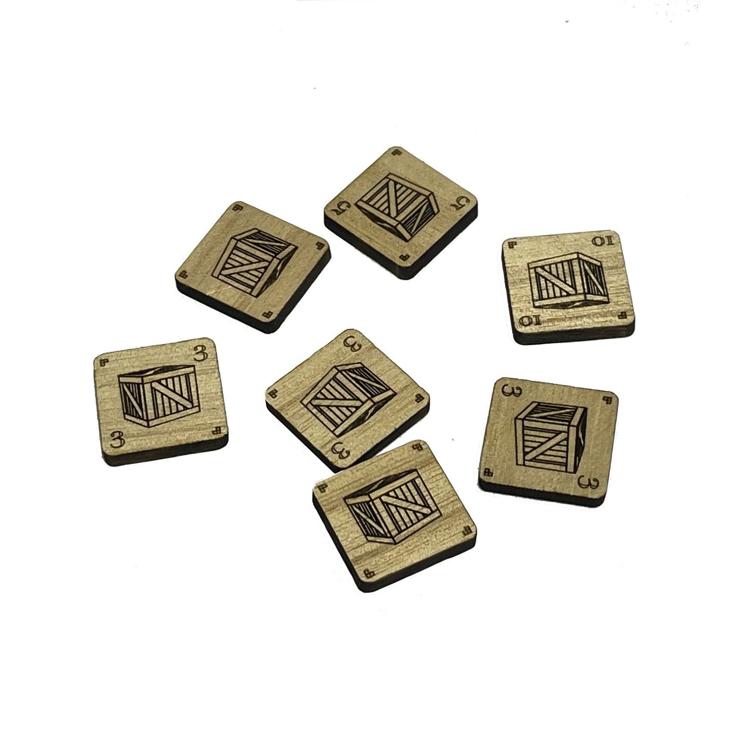 Wooden Arkham Horror LCG Resource Player Pack