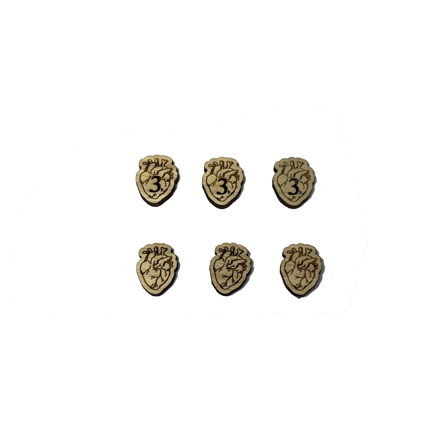 Arkham Horror LCG wooden health tokens - Board Games - Gaming Haven - Gaming Haven