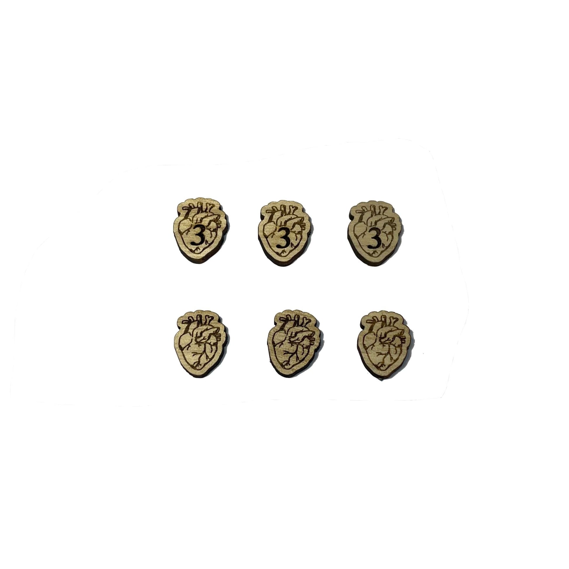 Arkham Horror LCG wooden health tokens - Board Games - Gaming Haven - Gaming Haven