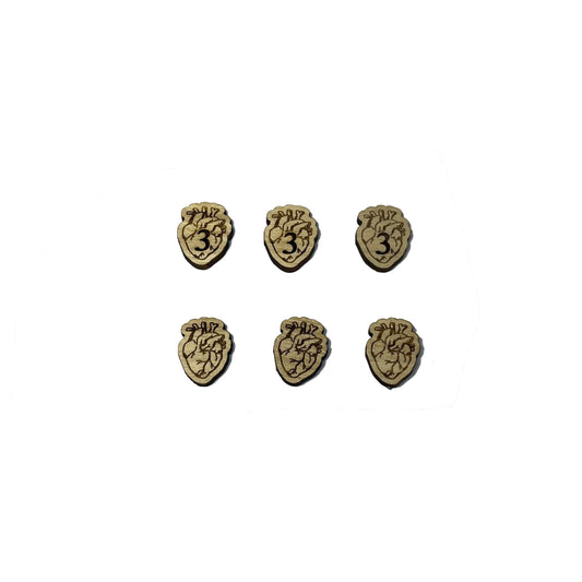 Arkham Horror LCG wooden health tokens - Board Games - Gaming Haven - Gaming Haven