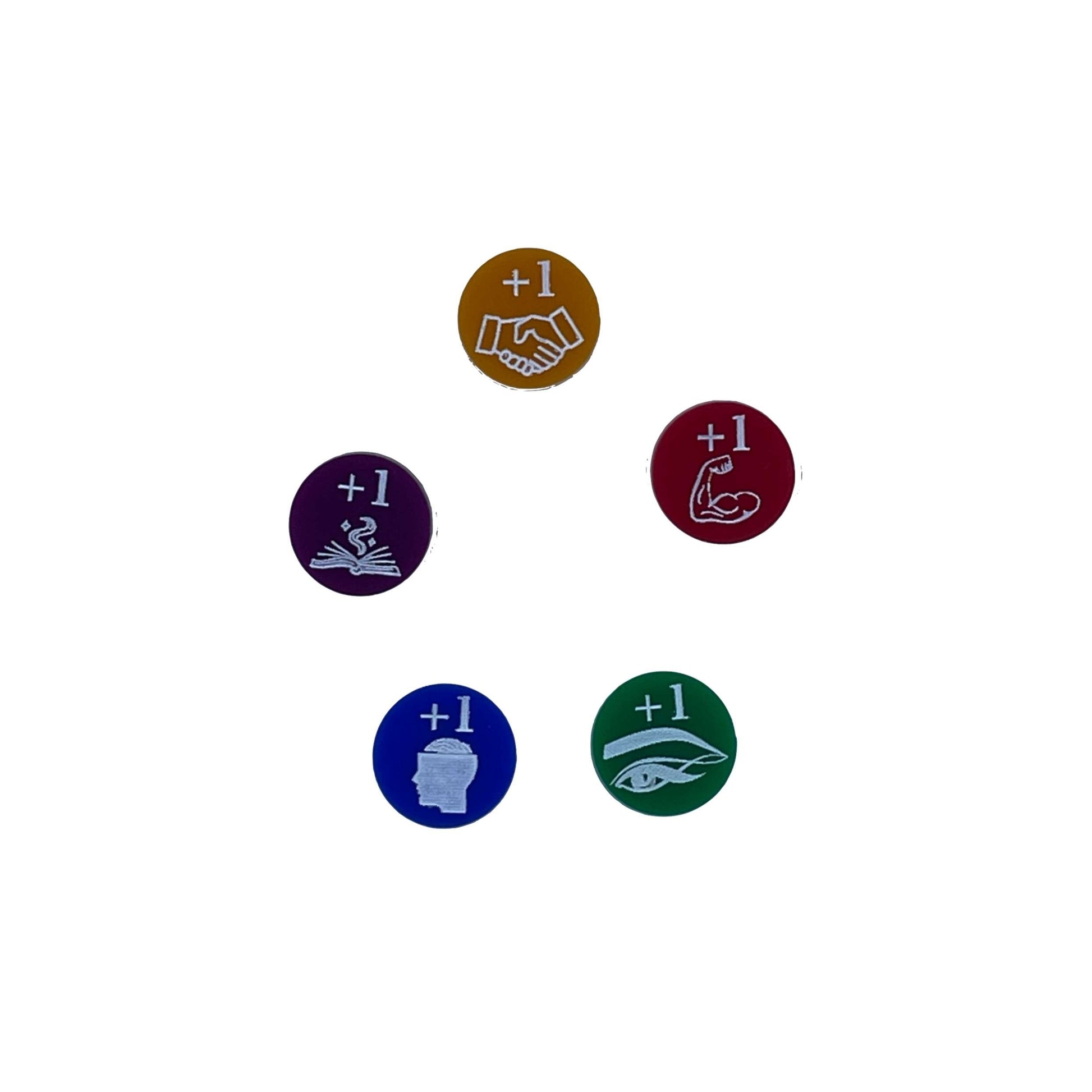 Arkham Horror the board game 3rd edition acrylic focus tokens - Board Games - Gaming Haven - Gaming Haven