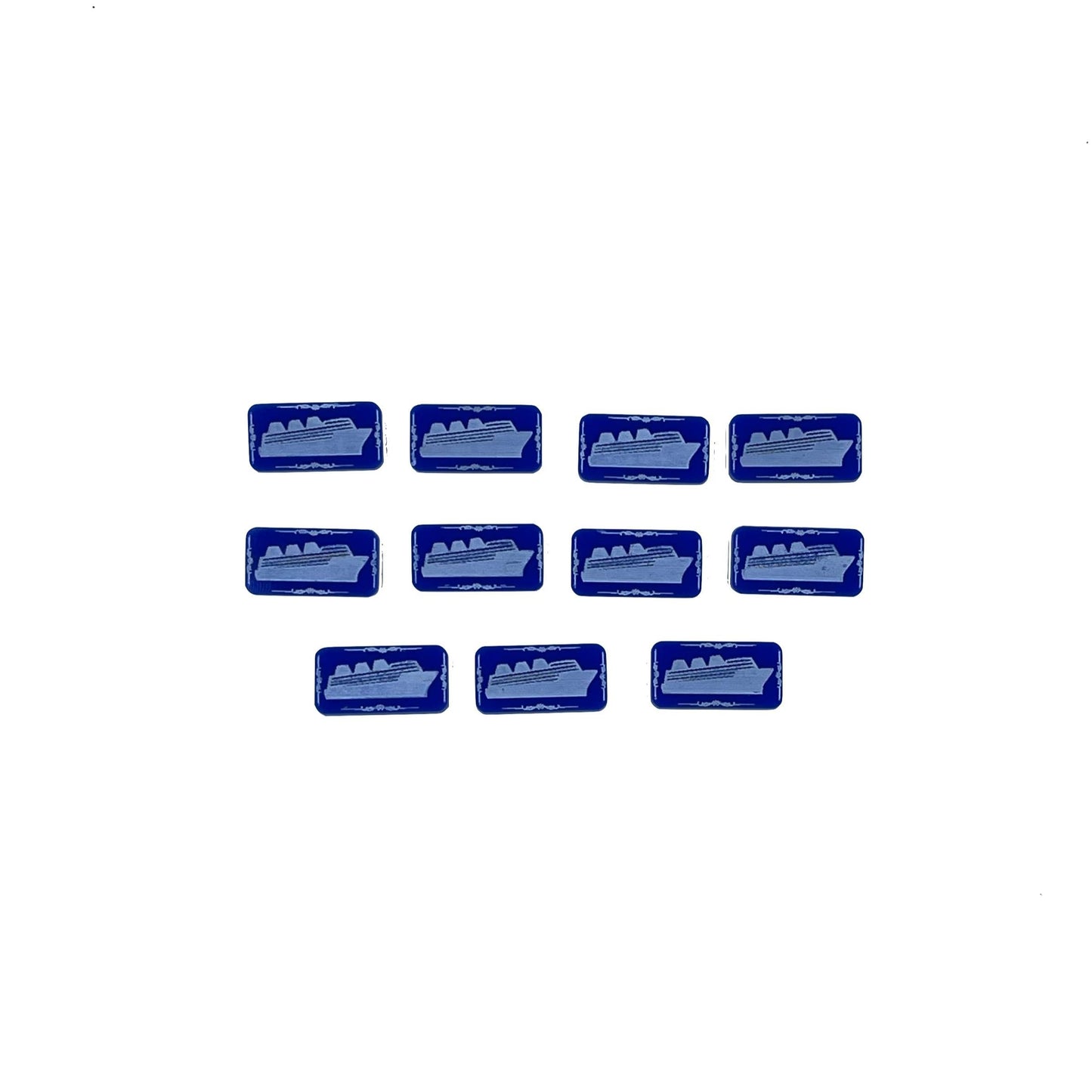 Eldritch Horror acrylic ship ticket set - Board Games - Gaming Haven - Gaming Haven