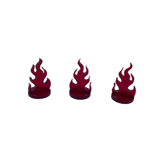 Cthulhu: Death May Die acrylic standing fire tokens