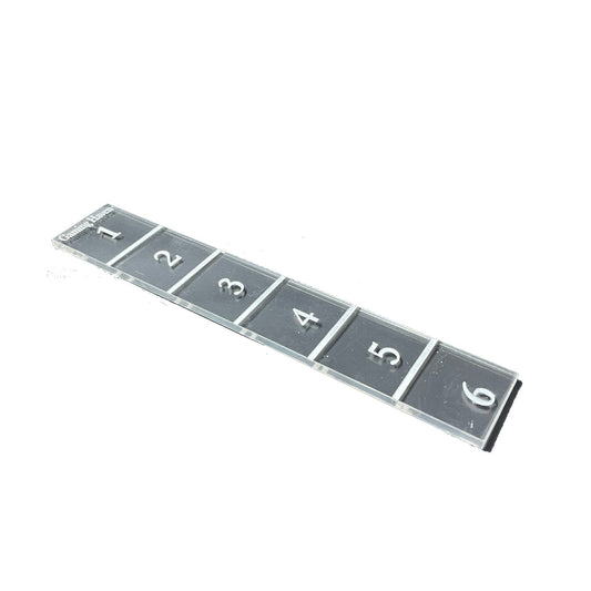6 Inch Wargame ruler