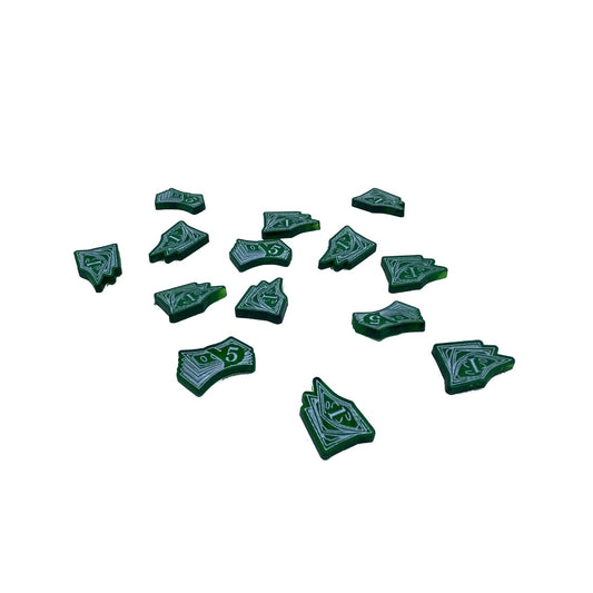 Arkham Horror the board game 3rd edition acrylic money tokens - Board Games - Gaming Haven - Gaming Haven