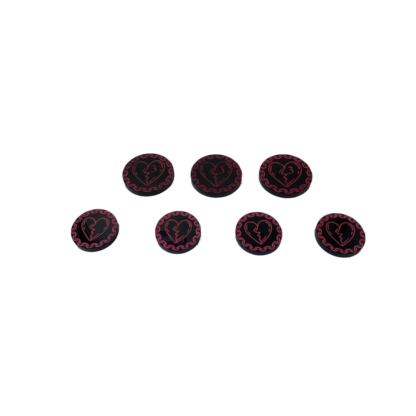 Cthulhu: Death May Die Acrylic wound tokens