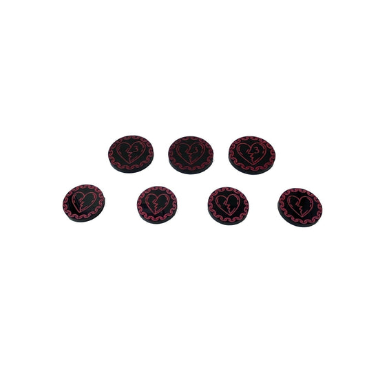 Cthulhu: Death May Die Acrylic wound tokens