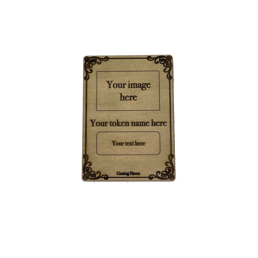 Custom magic the gathering MTG token