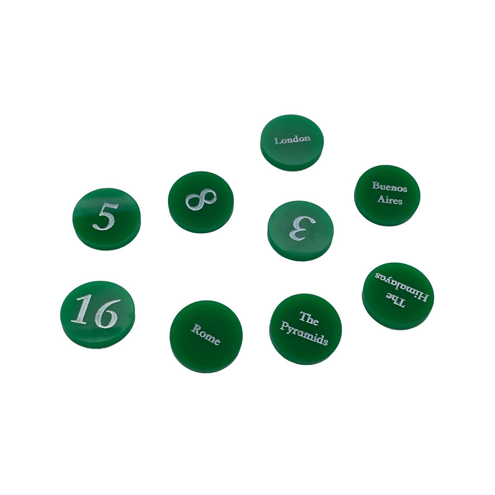 Eldritch Horror acrylic clue tokens - Board Games - Gaming Haven - Gaming Haven