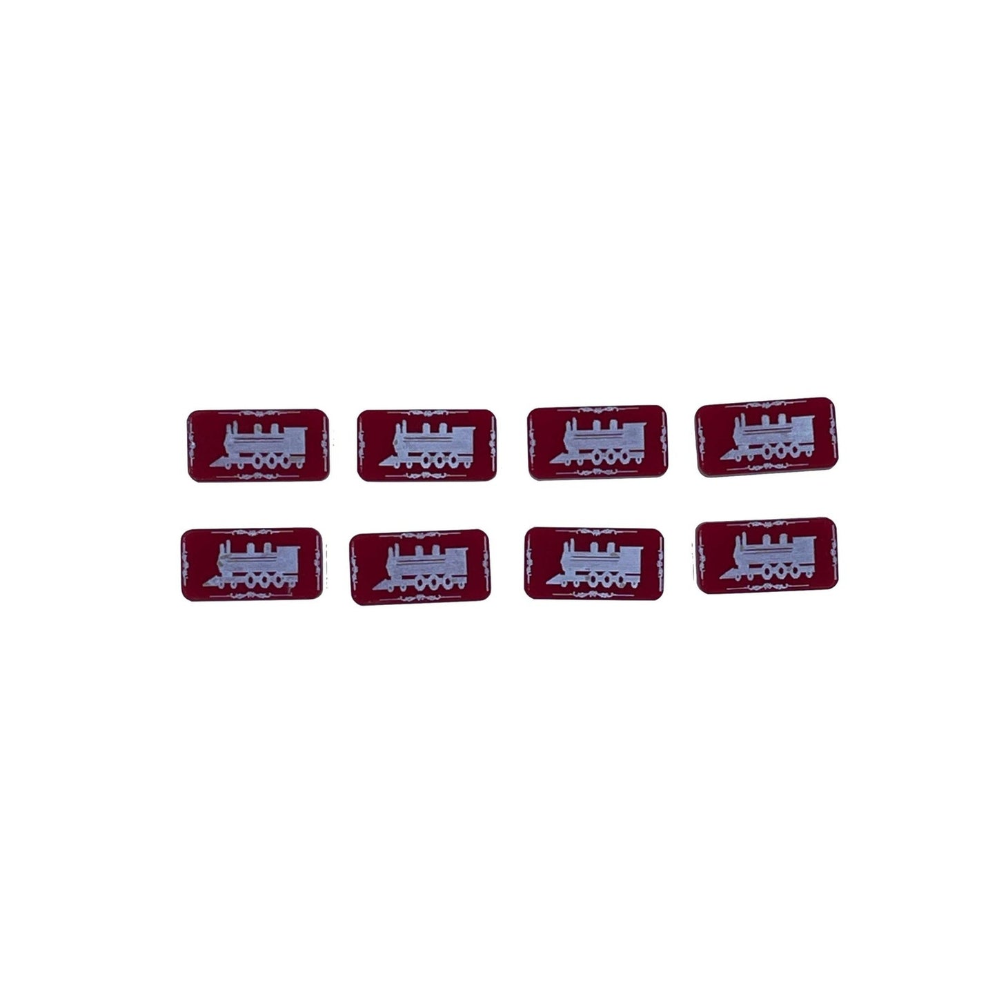 Eldritch Horror acrylic train ticket set - Board Games - Gaming Haven - Gaming Haven