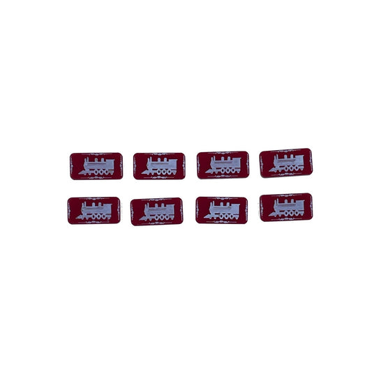 Eldritch Horror acrylic train ticket set - Board Games - Gaming Haven - Gaming Haven