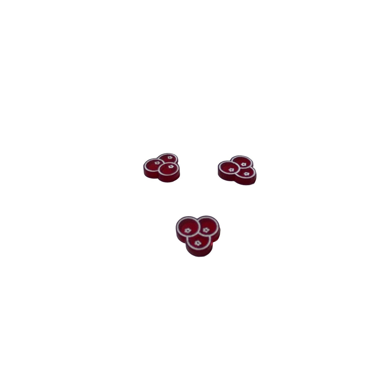Wingspan acrylic food tokens set