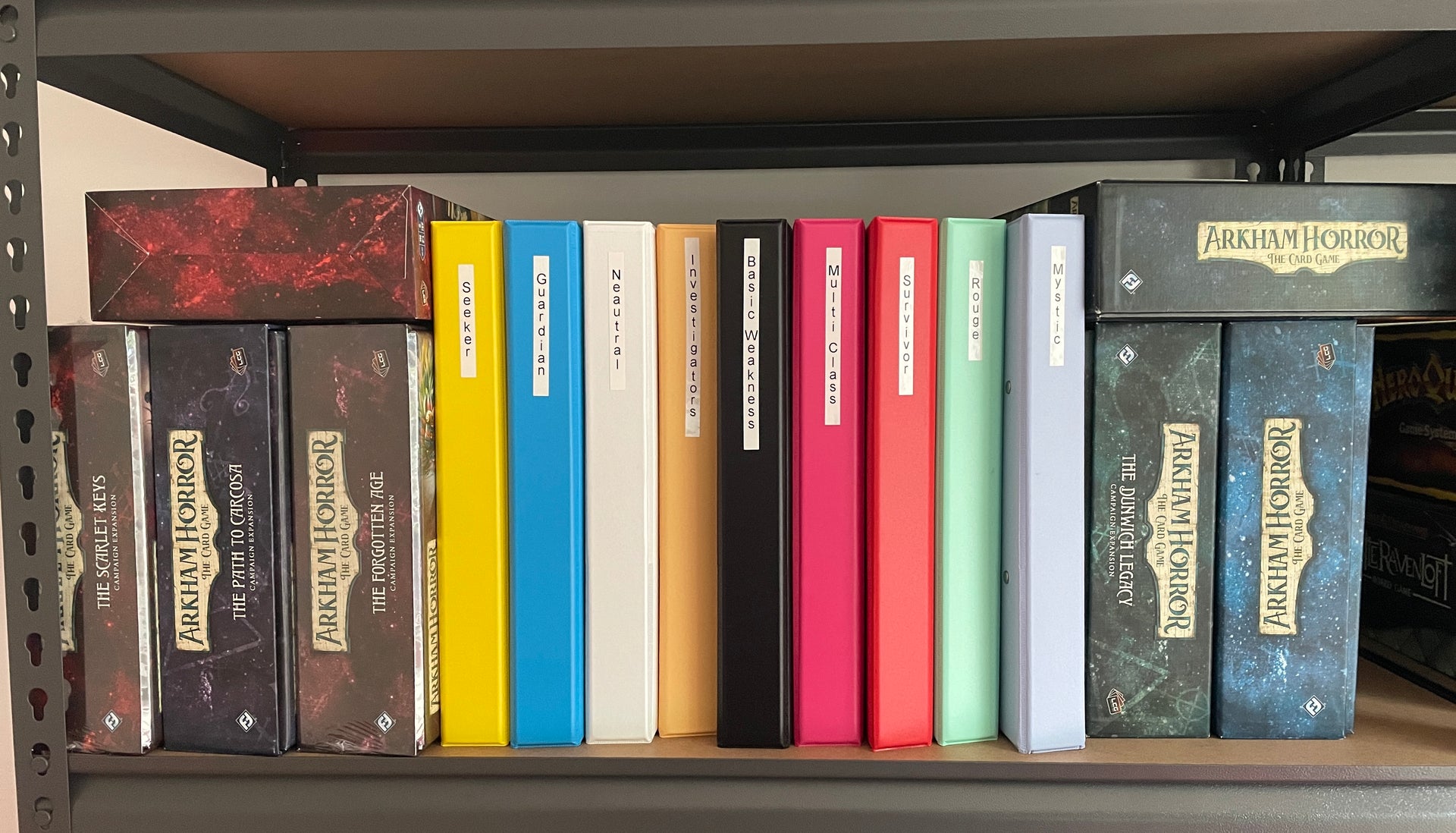 Arkham Horror the card game storage solutions  Gaming Haven